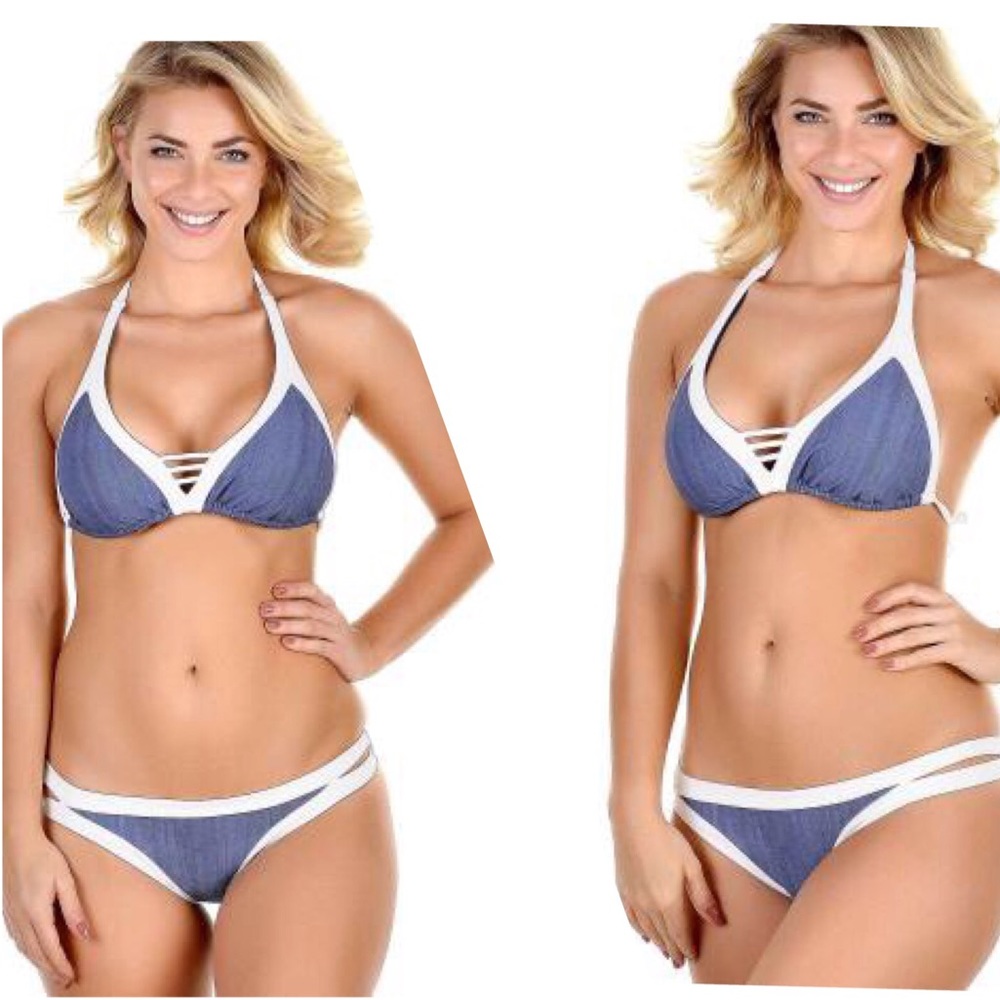 SEAFOLLY Triangle D Cup / Bikini Bottom Swim Set